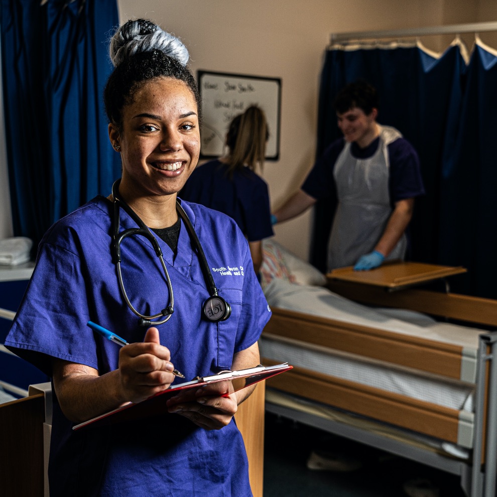 South Devon first FE college to gain Nursing & Midwifery Council